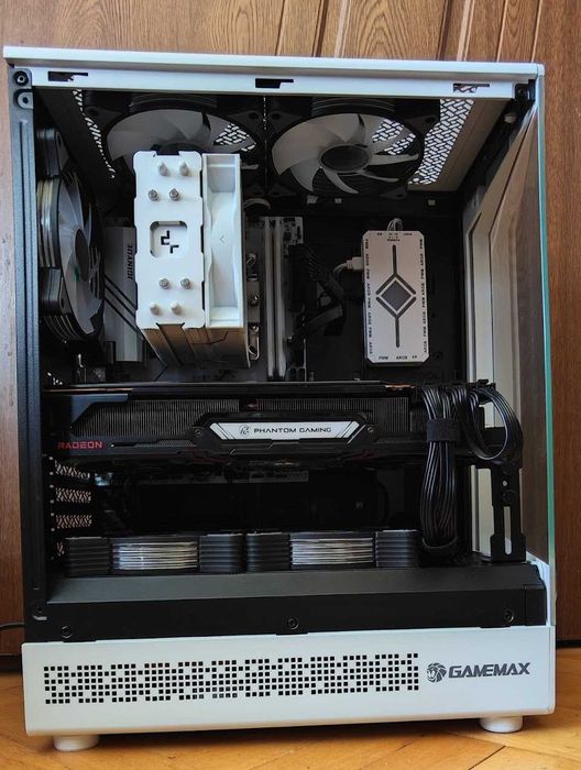 Геймърски компютър Ryzen 5 7500f, AMD Radeon 6800xt, 32gb ddr5, 1tb nvme