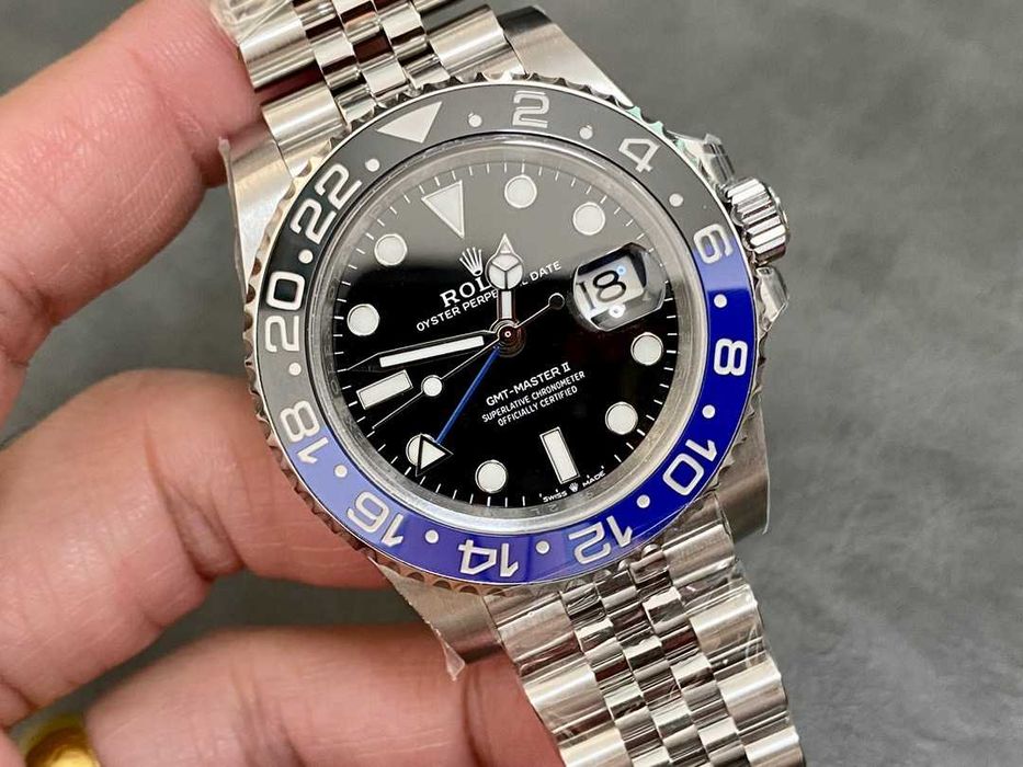 rolex gmt-master batman/pepsi