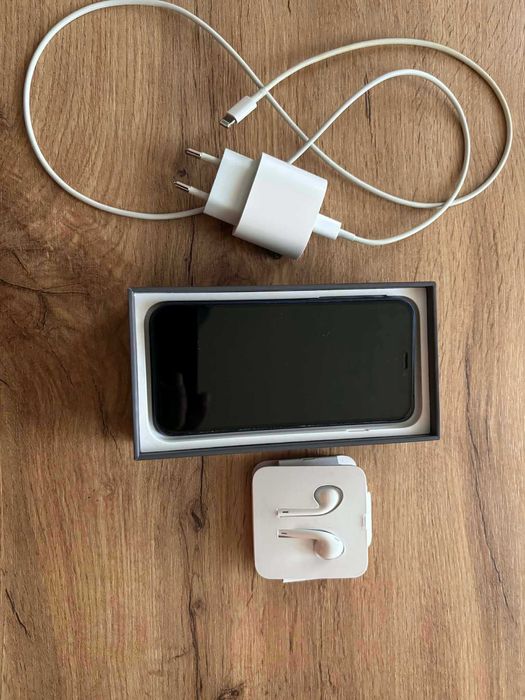 Iphone 12 Mini + Зарядно и слушалки (64GB, blue)