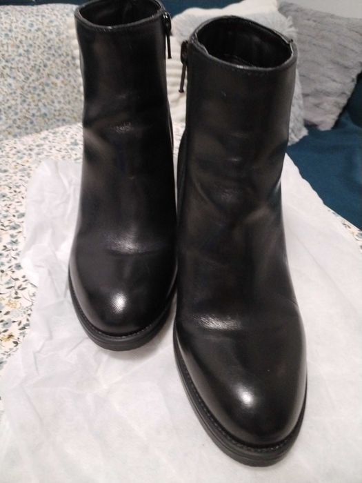 Дамски боти естествена кожа, 39, Vera Pele