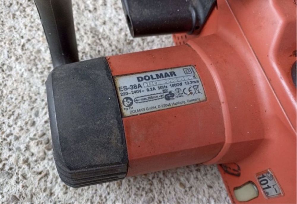 Drujba electrica Dolmar/Makita-ES38, lant & alte parti/componente Noi.