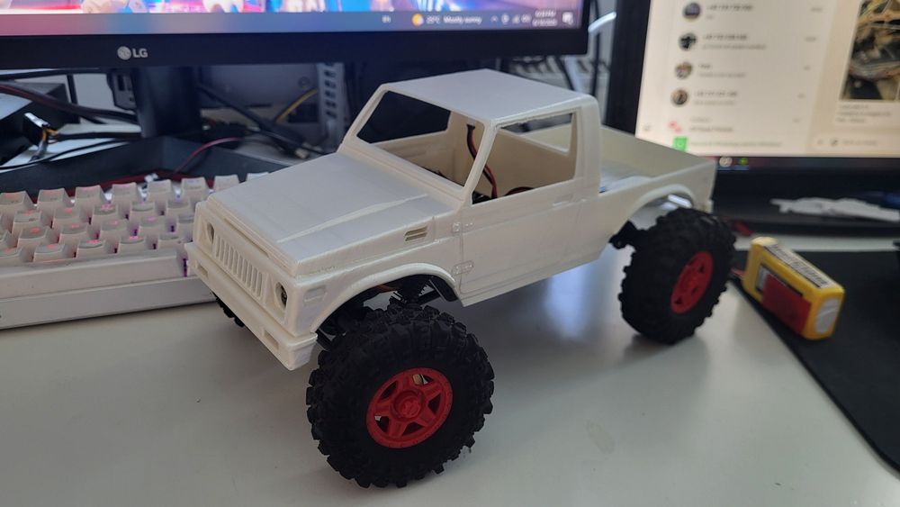 Automodel crawler 1/18 brushless absima
