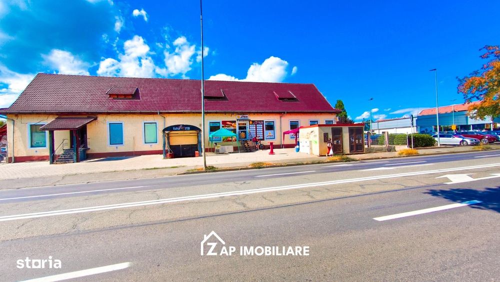 Clădire Stradală langa LIDL cu Vad Intens | Teren 1.100 mp | Zero Comi