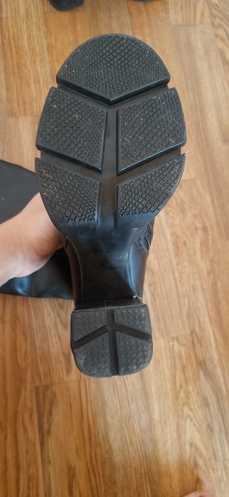 Сапоги женские кожанные