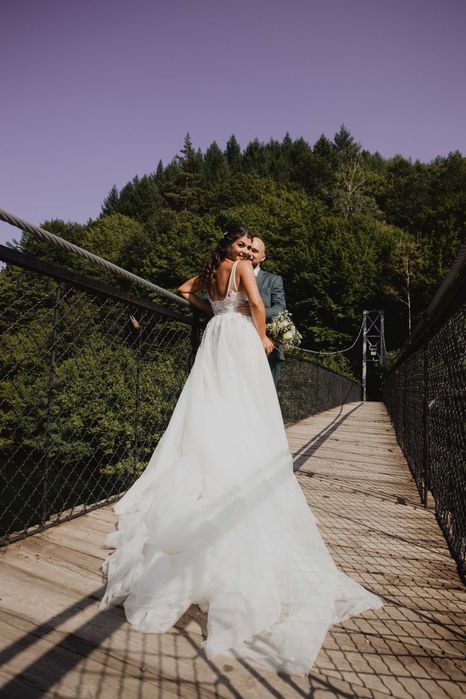 Булчинска/сватбена рокля р-р С