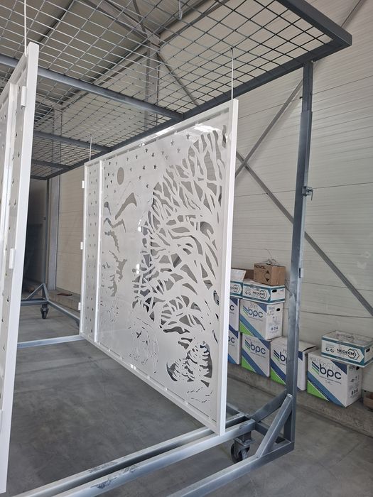 Servici de vopsire camp electrostatic