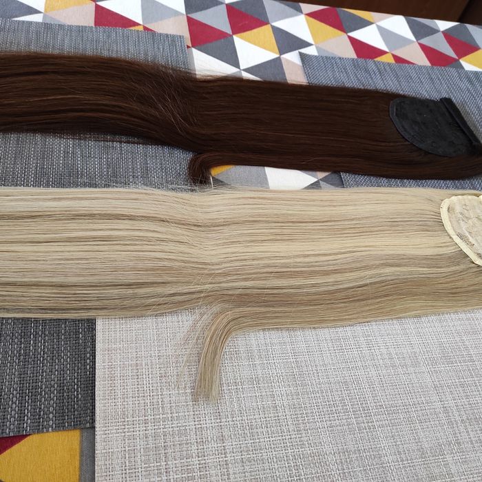 Екстеншъни, стикери, кератинови кичури,опашки,бретони, топери от естес