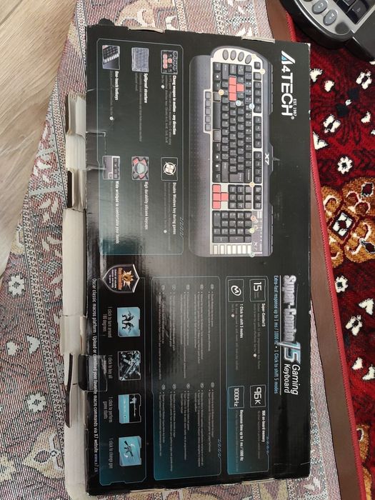 Клавиатура A4Tech X7 G800V с 128 клавишами