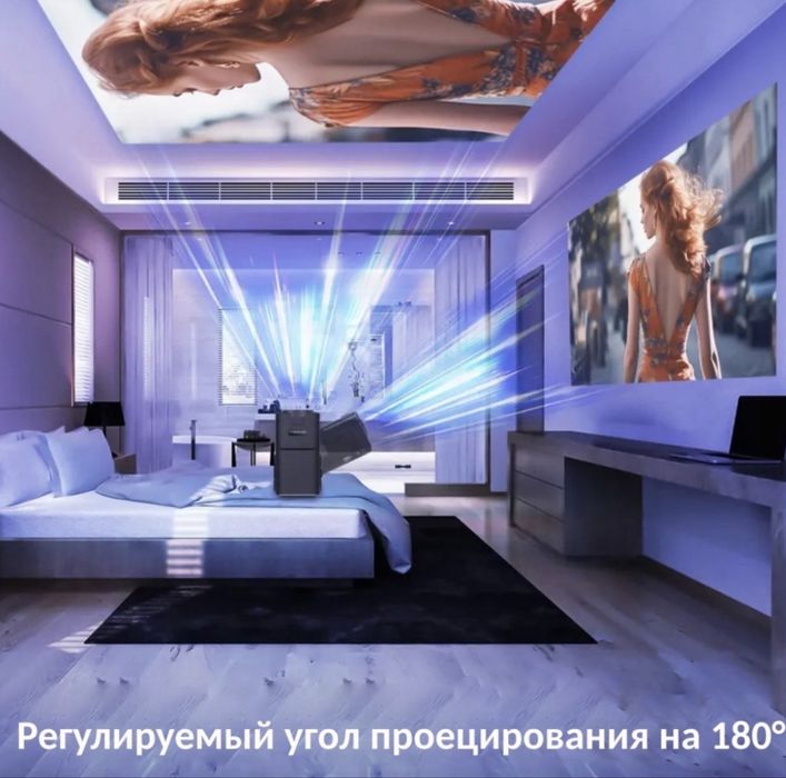 Проектор HY320 Новый, Черный