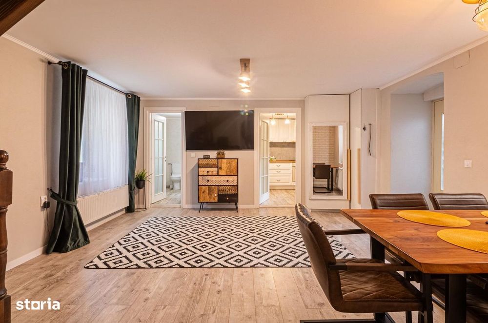 Apartament 4 camere cu cramă de 52 mp și loc de parcare-Str Lunga