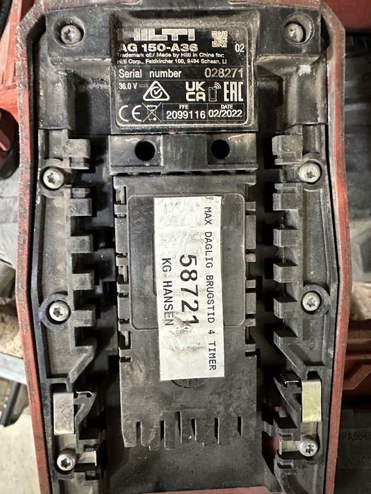 Hilti impact SIW si FLEX AG 150 pe baterie 2021