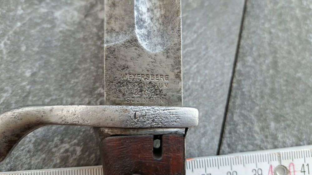 Baioneta germana ww1