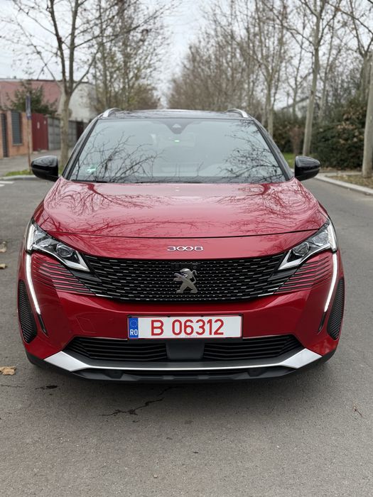 Peugeot 3008 2021 Hybrid 224 CP GT ! Interior deosebit ! Tva Deductibi
