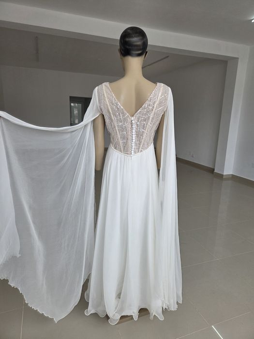 Rochie de mireasa din matase