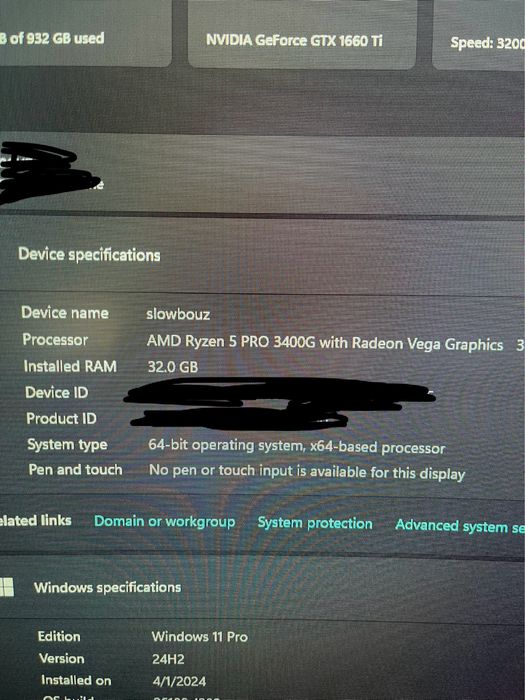 Vand pc gaming 1660ti