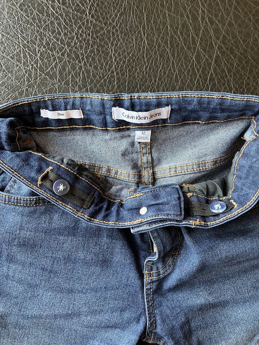 Детски дънкови бермуди Calvin Klein 12 г.