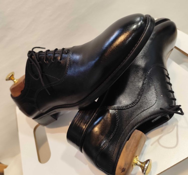 Pantofi oxford plain toe 41 ZARA piele naturala moale