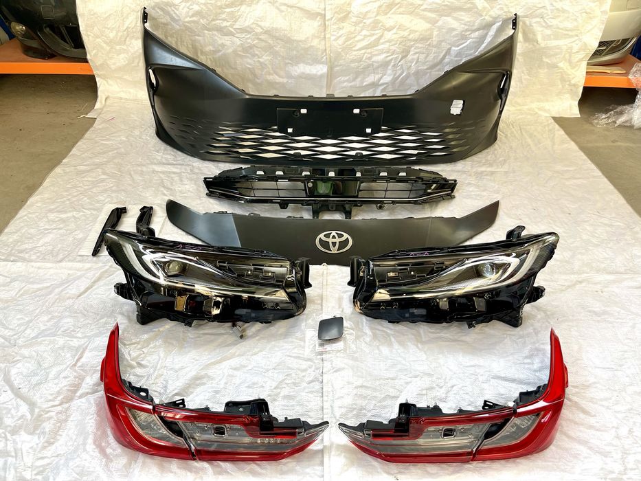 Бампер, фары, фонари на Camry 80 Камри 80