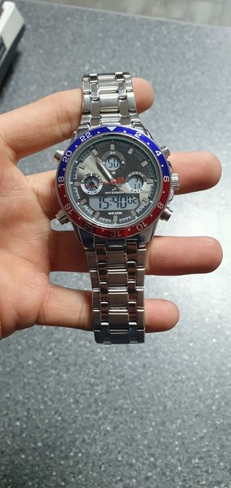 Ceas Paterson Chronograph  Dual Time Ediție Limitata 30 m