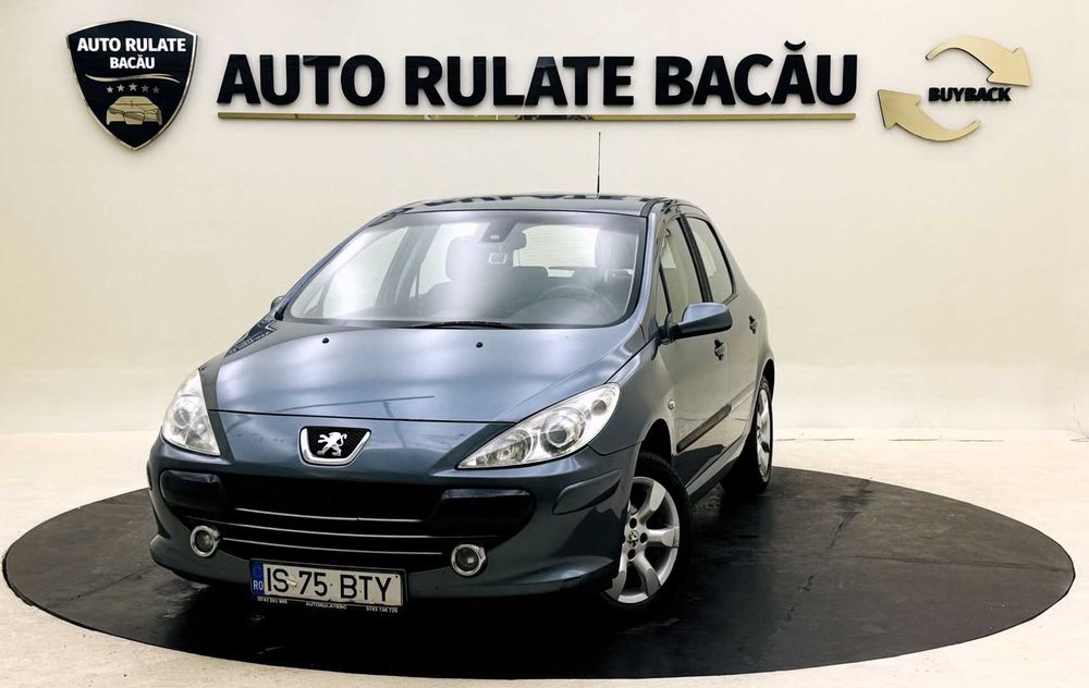 Peugeot 307 1.6 HDi 90CP 2007 Euro 4 RATE CU BULETINUL/BUY-BACK