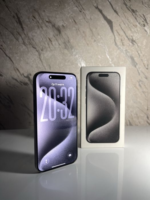 iPhone 15 Pro 256Gb.     White Titanium