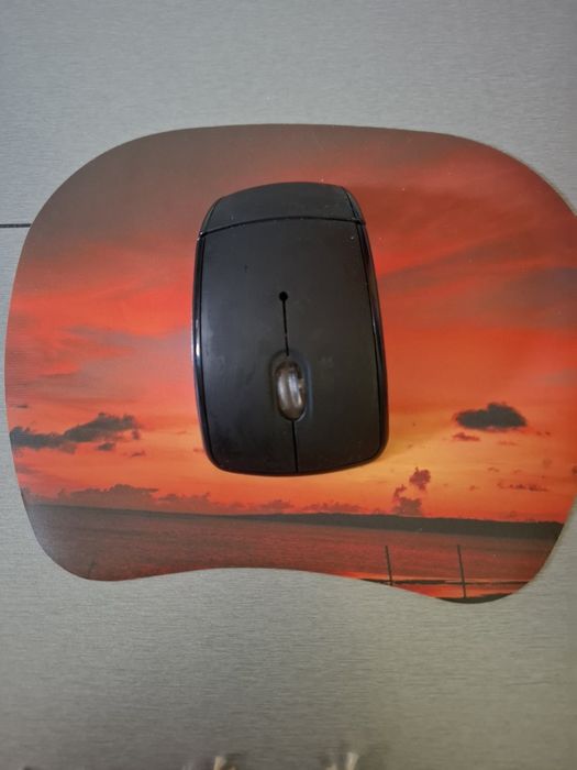 Mouse wireless pliabil+pad