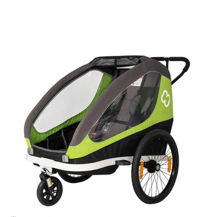 Remorca-carucior bicicleta Hamax Traveller pentru 2 copii, Nou!