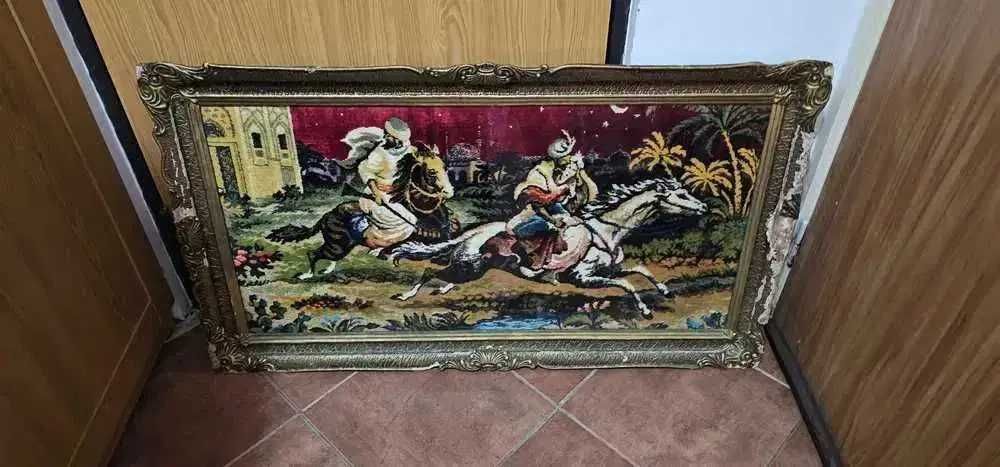 tablou  carpeta rapirea din serai  inramat