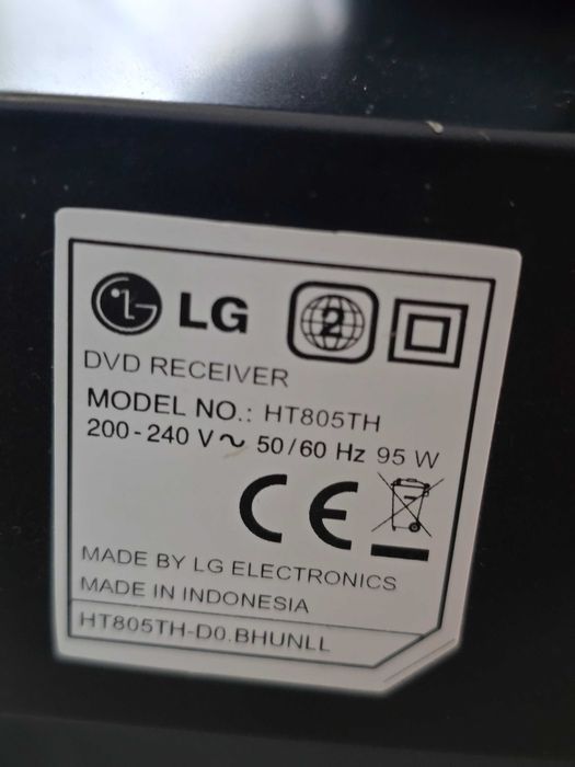 Sistem home cinema LG 5 plus 1 Model HT805th