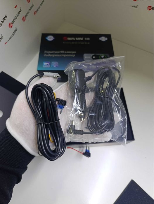 Videoregistrator BOS-MINI K20 2KHD  WiFi bilan (512GB gacha)