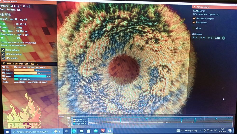 Видеокарта Palit GeForce GTX 1050 Ti