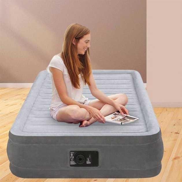 Кровать надувной-99x191x33 cм. Intex-67766 Доставка бесплатно