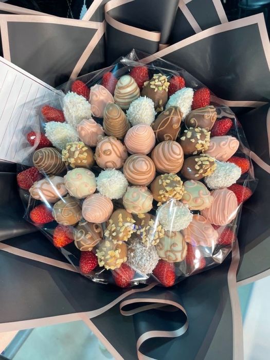 клубника в шоколаде