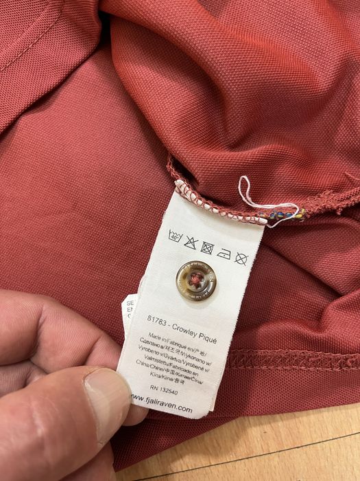 Fjallraven Crowley Pique поло тениска L