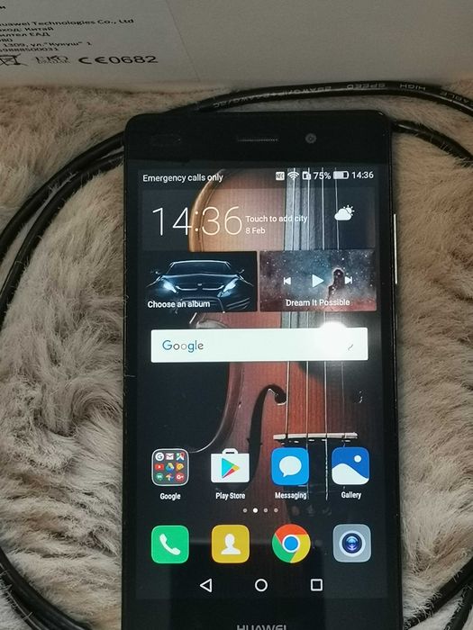 Смартфон с две sim карти Nokia 2.3, и смартфон Huawei p8lite