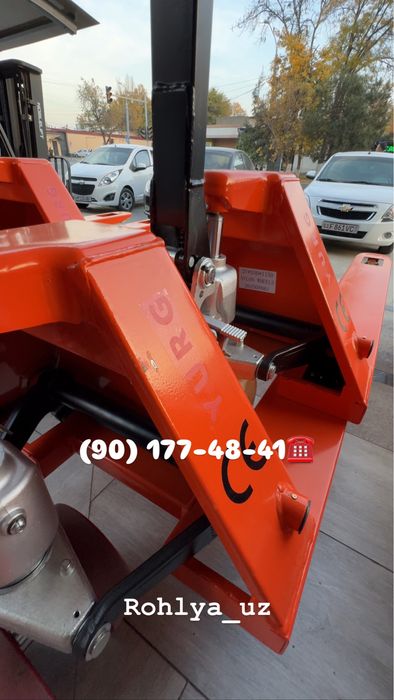 Roxli,Rohli,Рохля Yurg  тонна,Транспалет Yurg  тонна