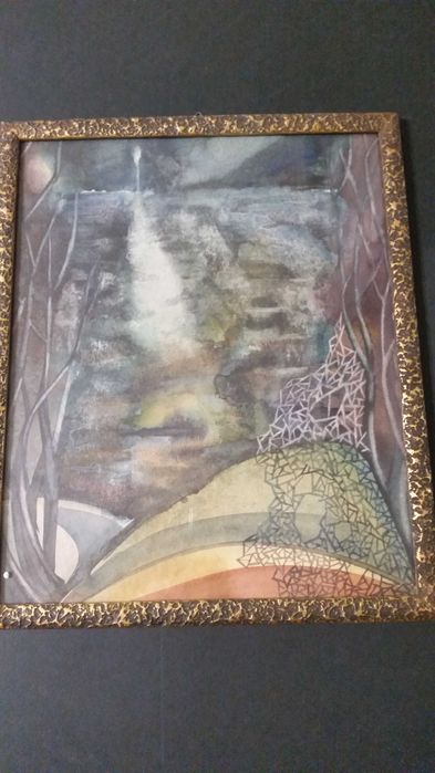 2 големи пейзажа, рисувани с акварелни бои. По 19 лева.