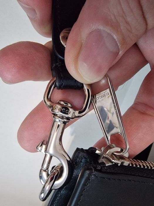 Pouch Gucci Blade Large - autentic - piele