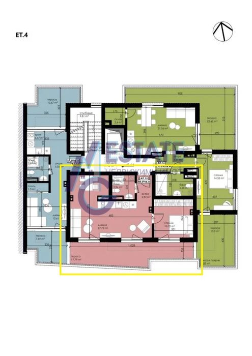 Продава се Двустаен апартамент в Созопол - 91 кв.м за 661 €/кв.м - Снимка #1