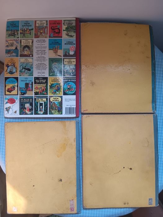 Lot vechi benzi desene animate Felix si Tintin, in  Franceza, anii 30