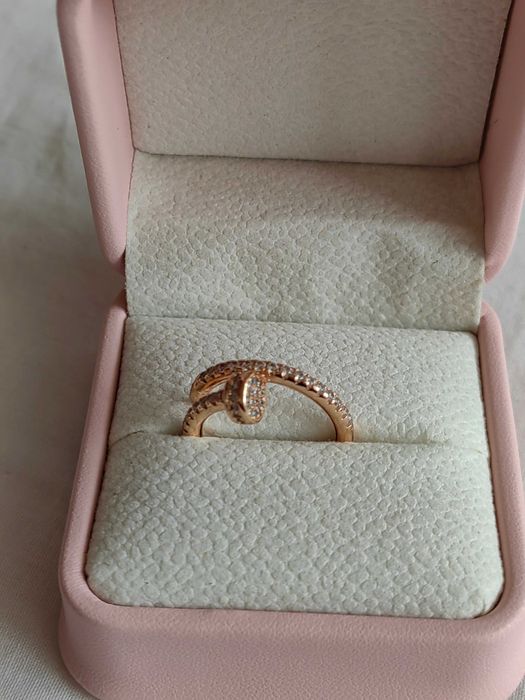 Позлатен дамски пръстен