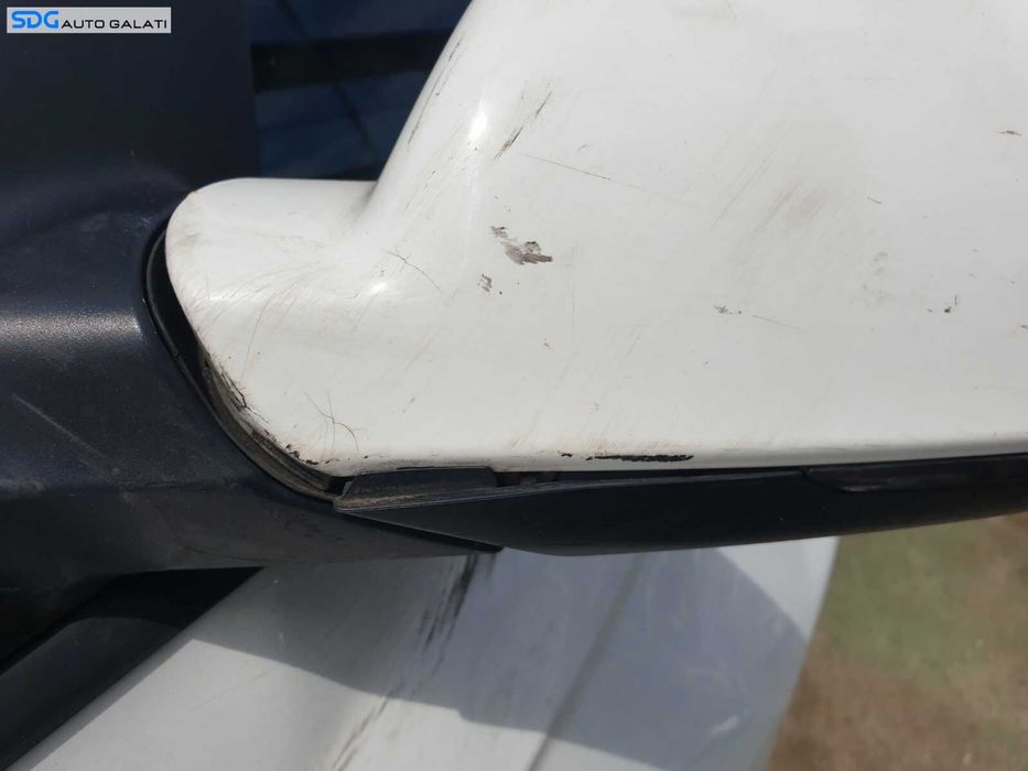 Oglinda Stanga Electrica Fara Pliere Electrica cu Defect Audi A4 B8 B8.5 FL Facelift 2012 - 2016 Culoare LY9C [C5455]