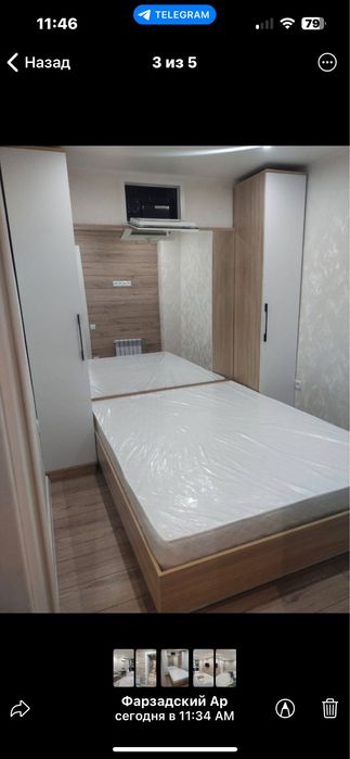 Сдаеться Чилонзар район  1 й квартал  срочно 2 ком.