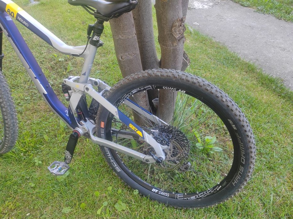 Bicicleta full suspension Haibike nduro seet 8.0 nu Cube, Canyon, Scott, Focus, Ghost, Giant