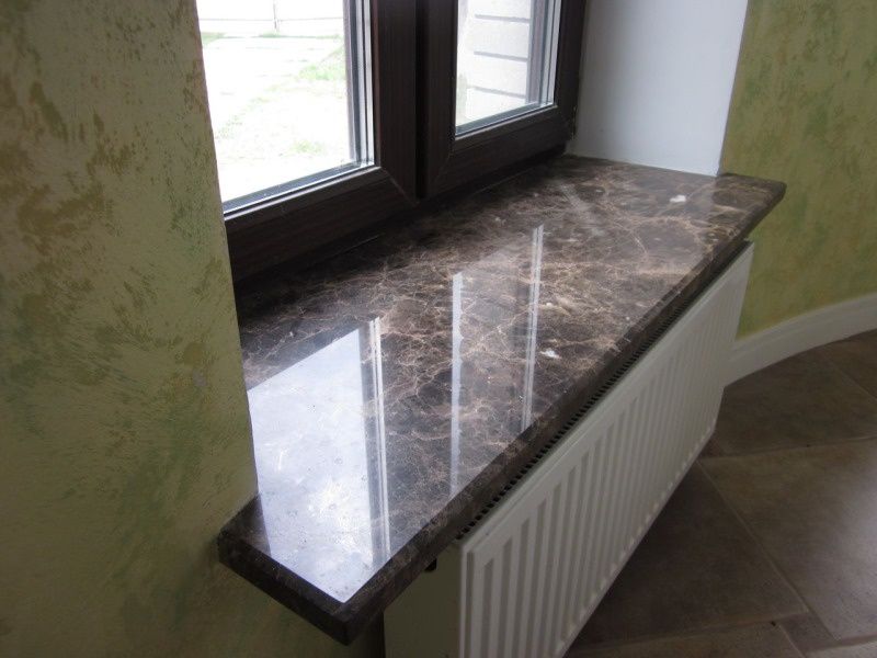 Кухонные столешницы. Фартуки. Острова. Подоконики из камня на заказ.