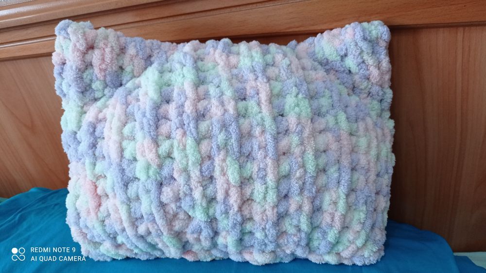 Ручная работа Кошечка-подушка-игрушка