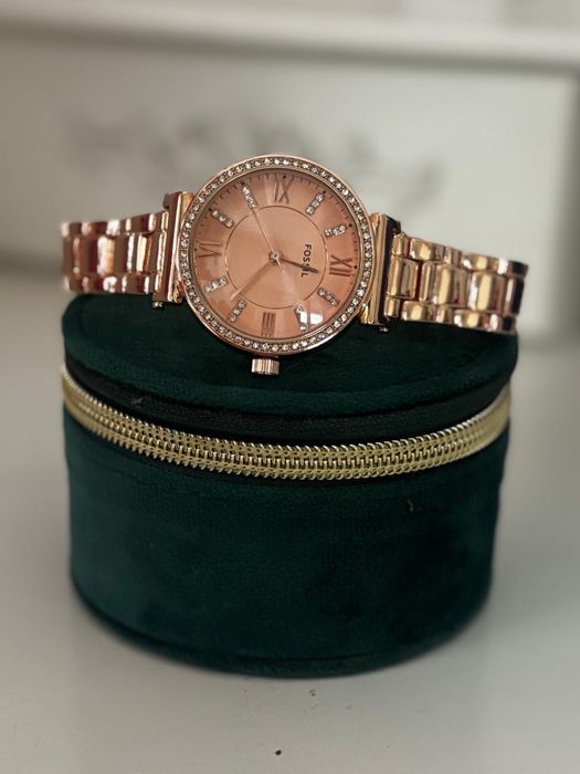 Ceas dama fossil rose