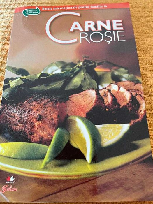 Carte noua cu retete de carne rosie