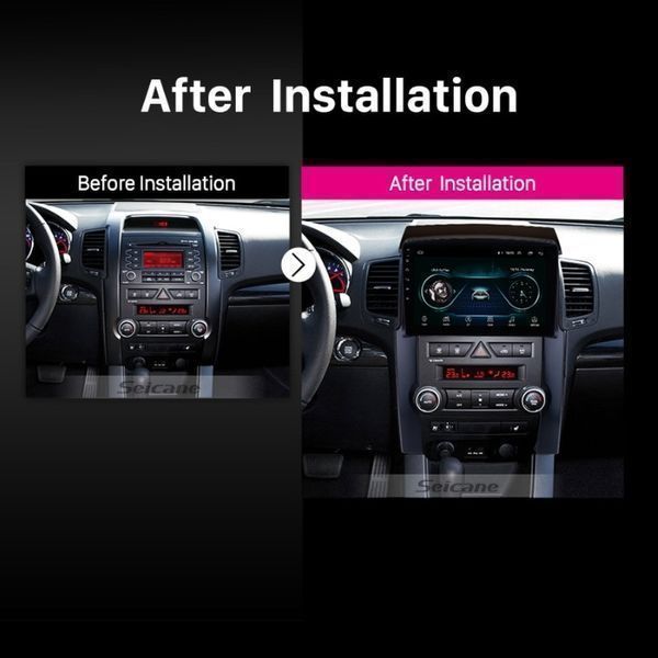 KIA SORENTO 2009-2012  10'' Андроид Навигация, 9143