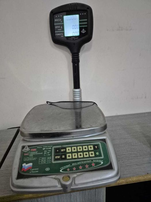 весы торговые электронные, б/у